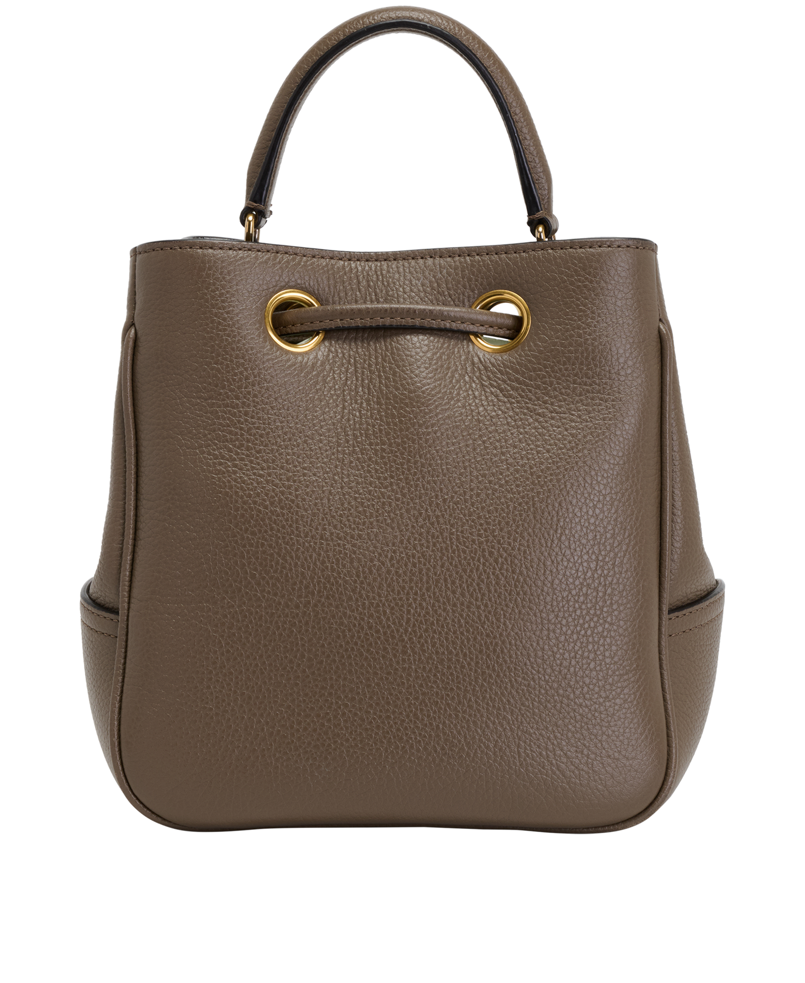 Small Hampstead, &pound;395, Handbags, Taupe, Leather, Back view